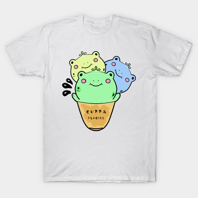 Cute lil cup of flogiez! T-Shirt by yudoodliez